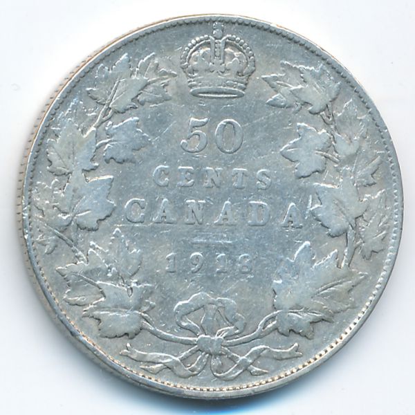 Канада, 50 центов (1918 г.)