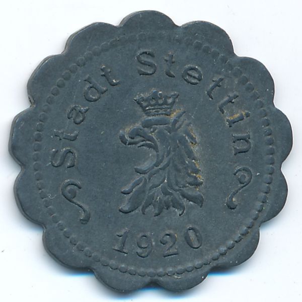 Штеттин., 50 пфеннигов (1920 г.)