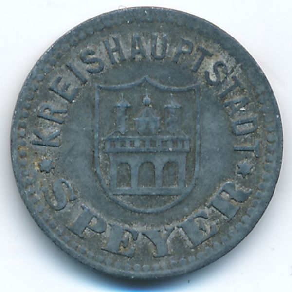 Шпайер., 10 пфеннигов (1917 г.)