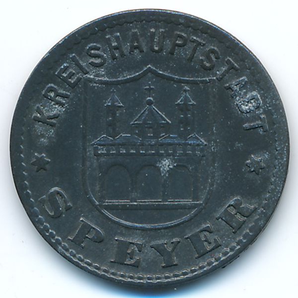 Шпайер., 50 пфеннигов (1917 г.)