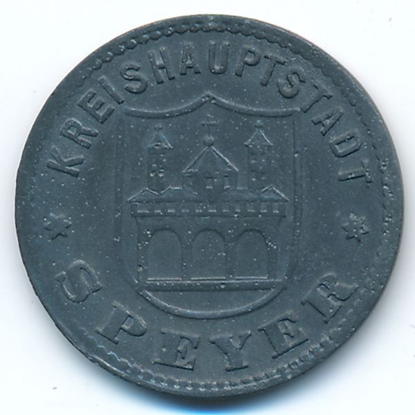 Шпайер., 50 пфеннигов (1917 г.)