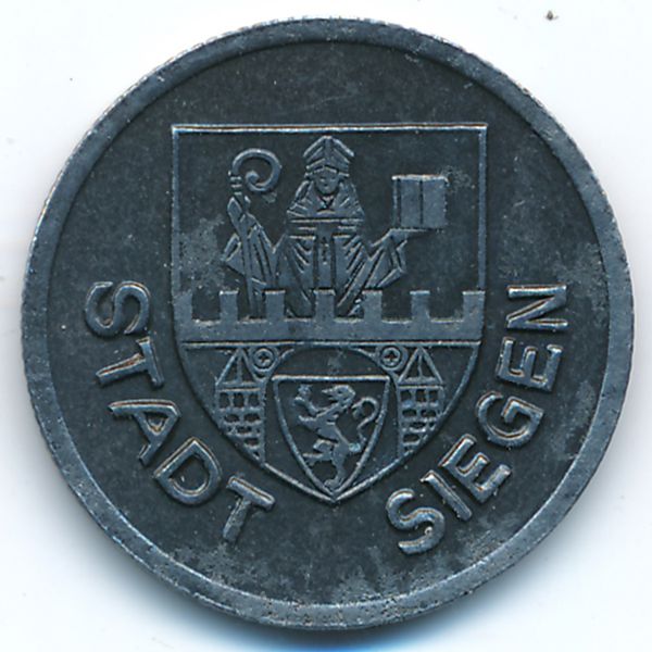 Зиген., 50 пфеннигов (1918 г.)