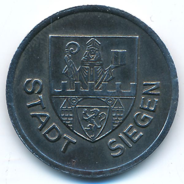 Зиген., 50 пфеннигов (1918 г.)
