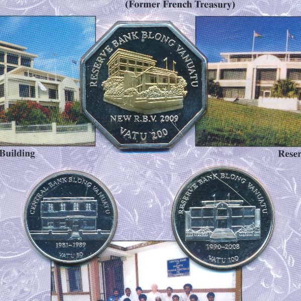 Вануату, Набор монет (2009 г.)