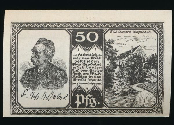 Нотгельды Германии, 50 пфеннигов (1921 г.)