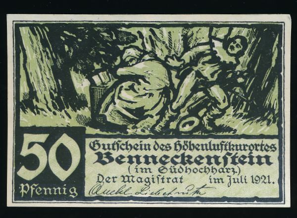 Нотгельды Германии, 50 пфеннигов (1921 г.)