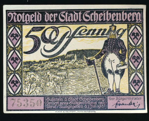 Нотгельды Германии, 50 пфеннигов (1921 г.)