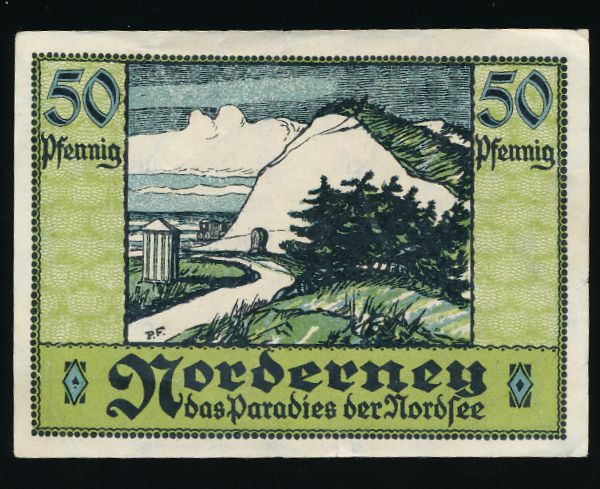 Нотгельды Германии, 50 пфеннигов (1921 г.)