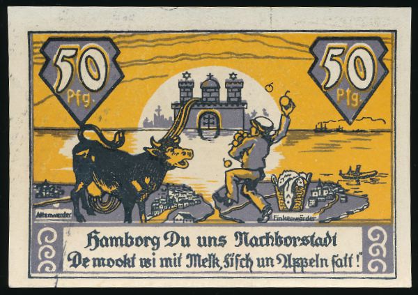 Нотгельды Германии, 50 пфеннигов (1922 г.)