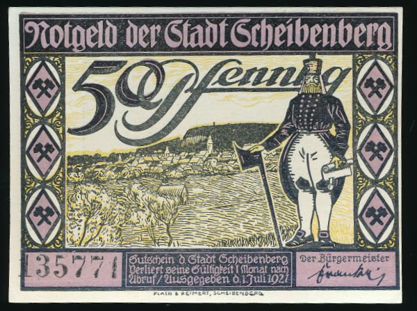 Нотгельды Германии, 50 пфеннигов (1921 г.)