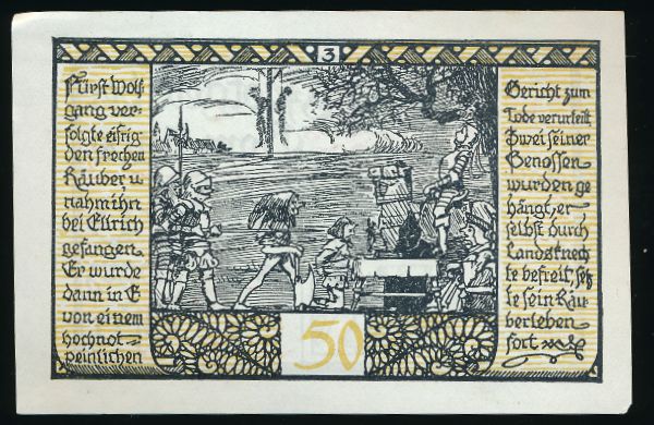 Нотгельды Германии, 50 пфеннигов