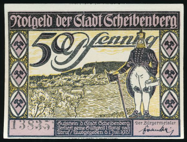 Нотгельды Германии, 50 пфеннигов (1921 г.)