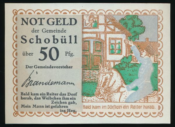 Нотгельды Германии, 50 пфеннигов