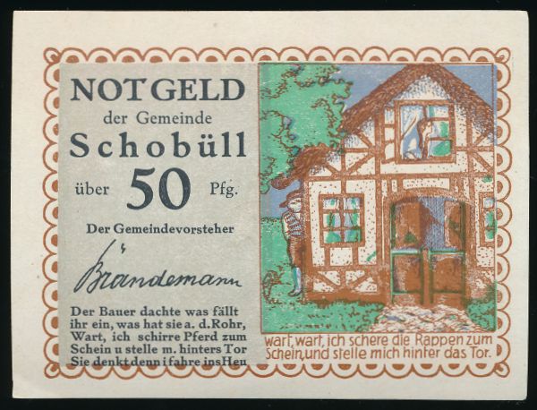 Нотгельды Германии, 50 пфеннигов