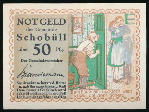 Нотгельды Германии, 50 пфеннигов