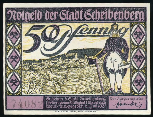 Нотгельды Германии, 50 пфеннигов (1921 г.)