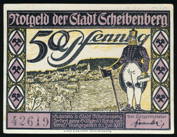 Нотгельды Германии, 50 пфеннигов (1921 г.)