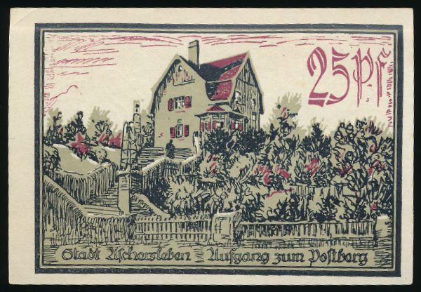 Нотгельды Германии, 25 пфеннигов (1921 г.)