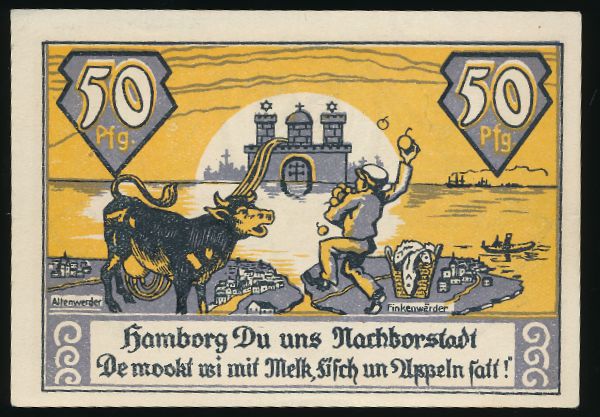 Нотгельды Германии, 50 пфеннигов (1921 г.)