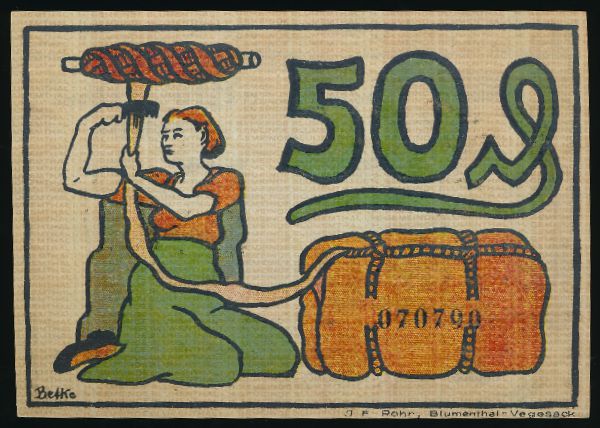 Нотгельды Германии, 50 пфеннигов (1921 г.)