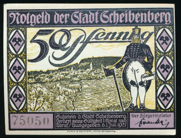 Нотгельды Германии, 50 пфеннигов (1921 г.)