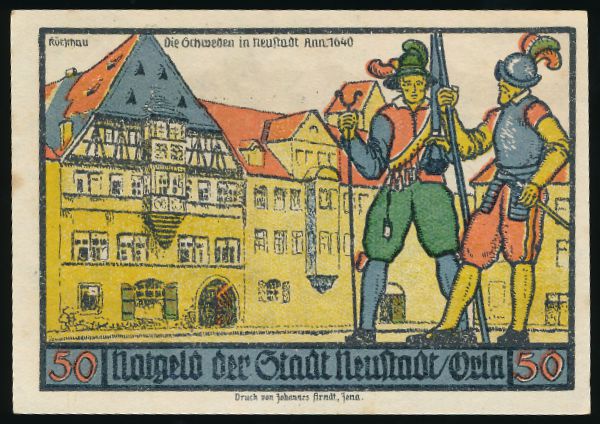 Нотгельды Германии, 50 пфеннигов (1921 г.)