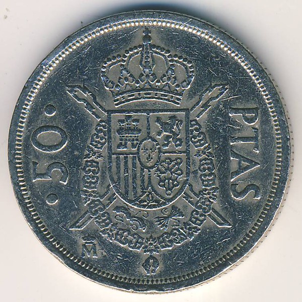Испания, 50 песет (1983 г.)
