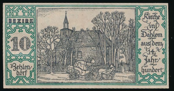 Нотгельды Германии, 50 пфеннигов (1921 г.)