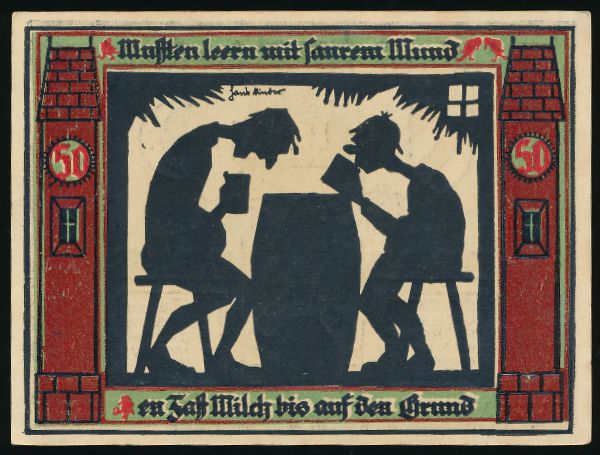 Нотгельды Германии, 50 пфеннигов (1921 г.)