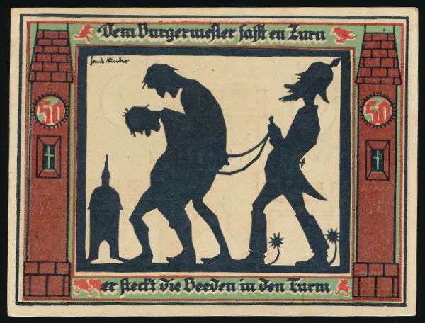 Нотгельды Германии, 50 пфеннигов (1921 г.)