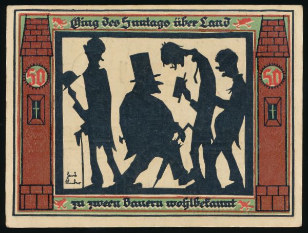 Нотгельды Германии, 50 пфеннигов (1921 г.)