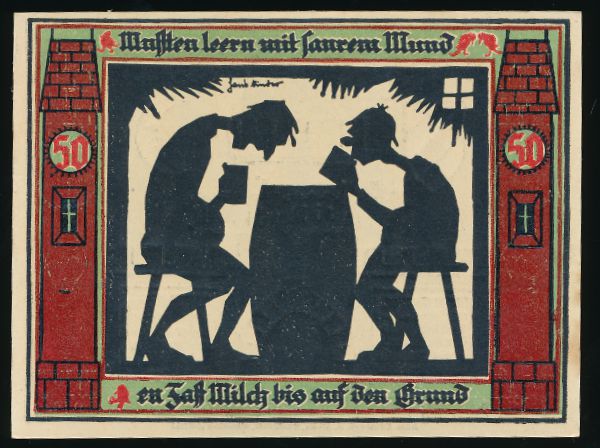 Нотгельды Германии, 50 пфеннигов (1921 г.)