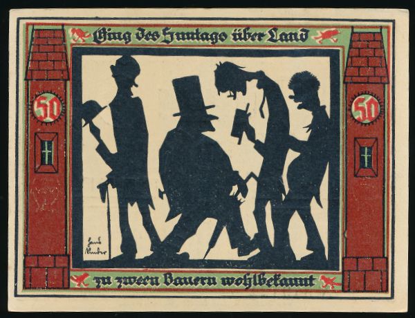 Нотгельды Германии, 50 пфеннигов (1921 г.)