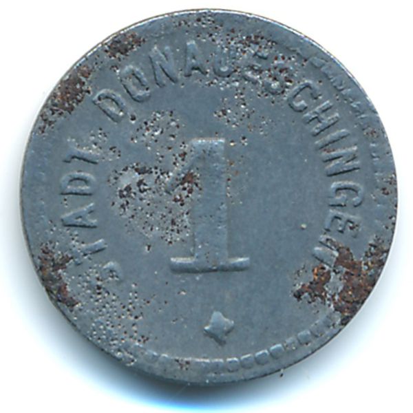 Донауэшинген., 1 пфеннинг (1918 г.)