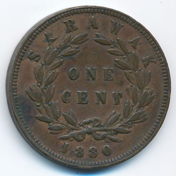 Саравак, 1 цент (1880 г.)