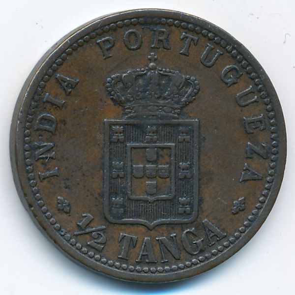 Португальская Индия, 1/2 танги (1903 г.)