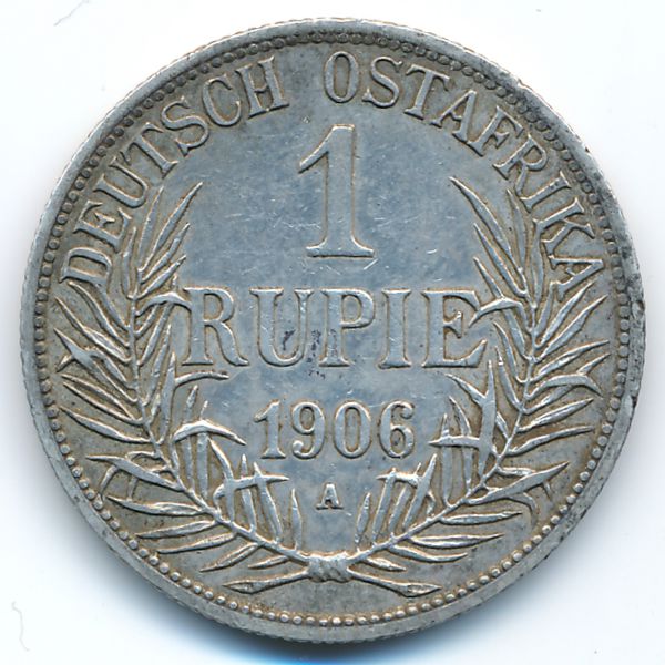 Немецкая Африка, 1 рупия (1906 г.)