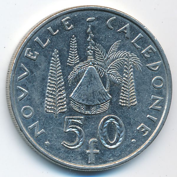 Новая Каледония, 50 франков (2003 г.)