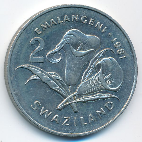 Свазиленд, 2 эмалангени (1981 г.)