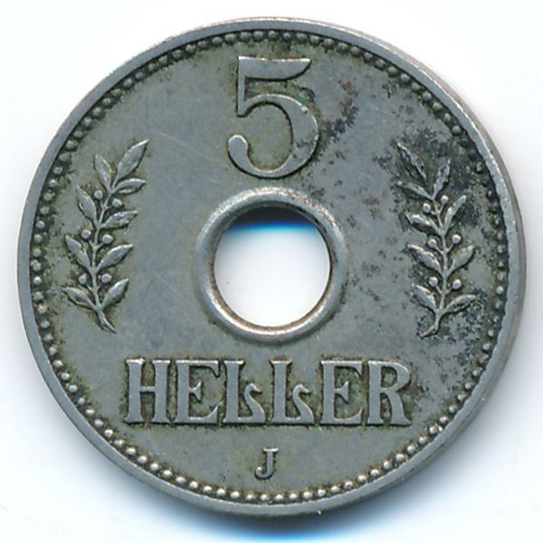 Немецкая Африка, 5 геллеров (1913 г.)