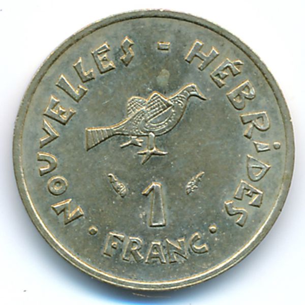 Новые Гебриды, 1 франк (1975 г.)