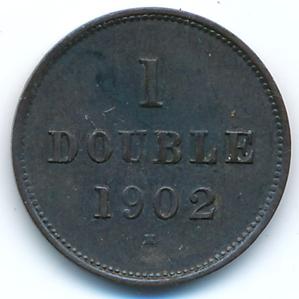 Гернси, 1 дубль (1902 г.)