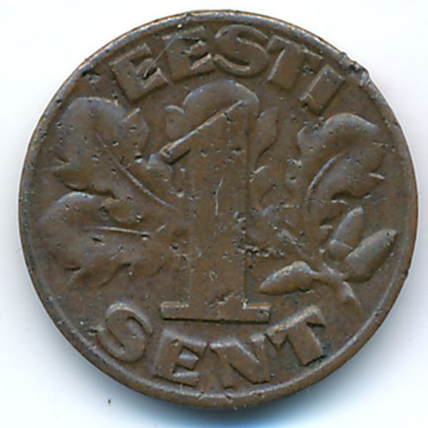 Эстония, 1 сент (1929 г.)