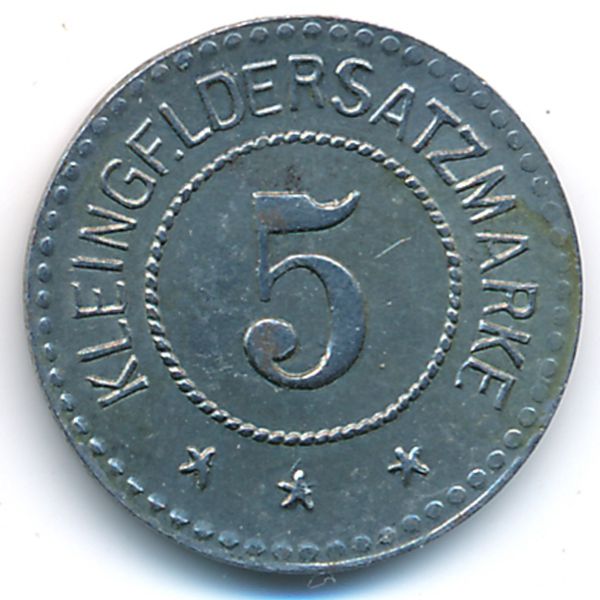 Леэстен., 5 пфеннигов