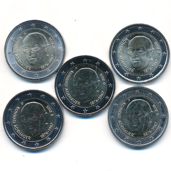 Германия, Набор монет (2026 г.)