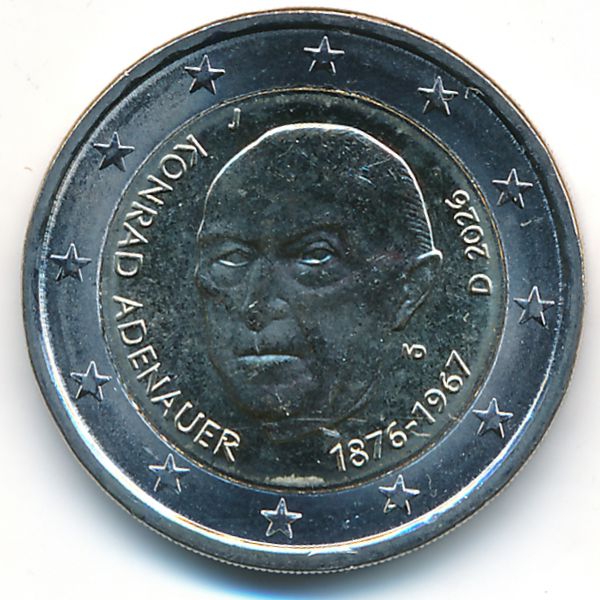 Германия, 2 евро (2026 г.)