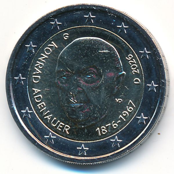 Германия, 2 евро (2026 г.)