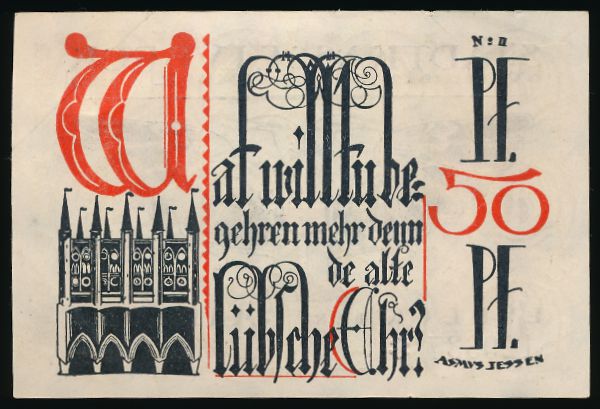 Нотгельды Германии, 50 пфеннигов (1921 г.)