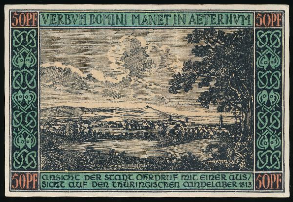 Нотгельды Германии, 50 пфеннигов (1921 г.)