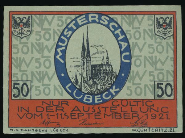 Нотгельды Германии, 50 пфеннигов (1921 г.)